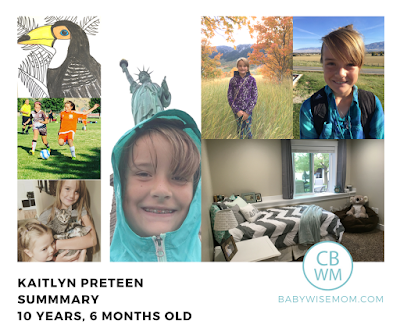 Kaitlyn Summary: 10.5 Years Old Kaitlyn Summary: 10.5 Years Old