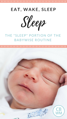 Everything you need to know about the sleep portion of the Babywise schedule | baby sleep | sleeping through the night | babywise | baby naps | #babywise #babysleep