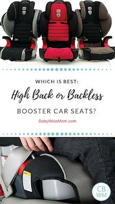 Which is Best: High Back or Backless Booster Car Seats?