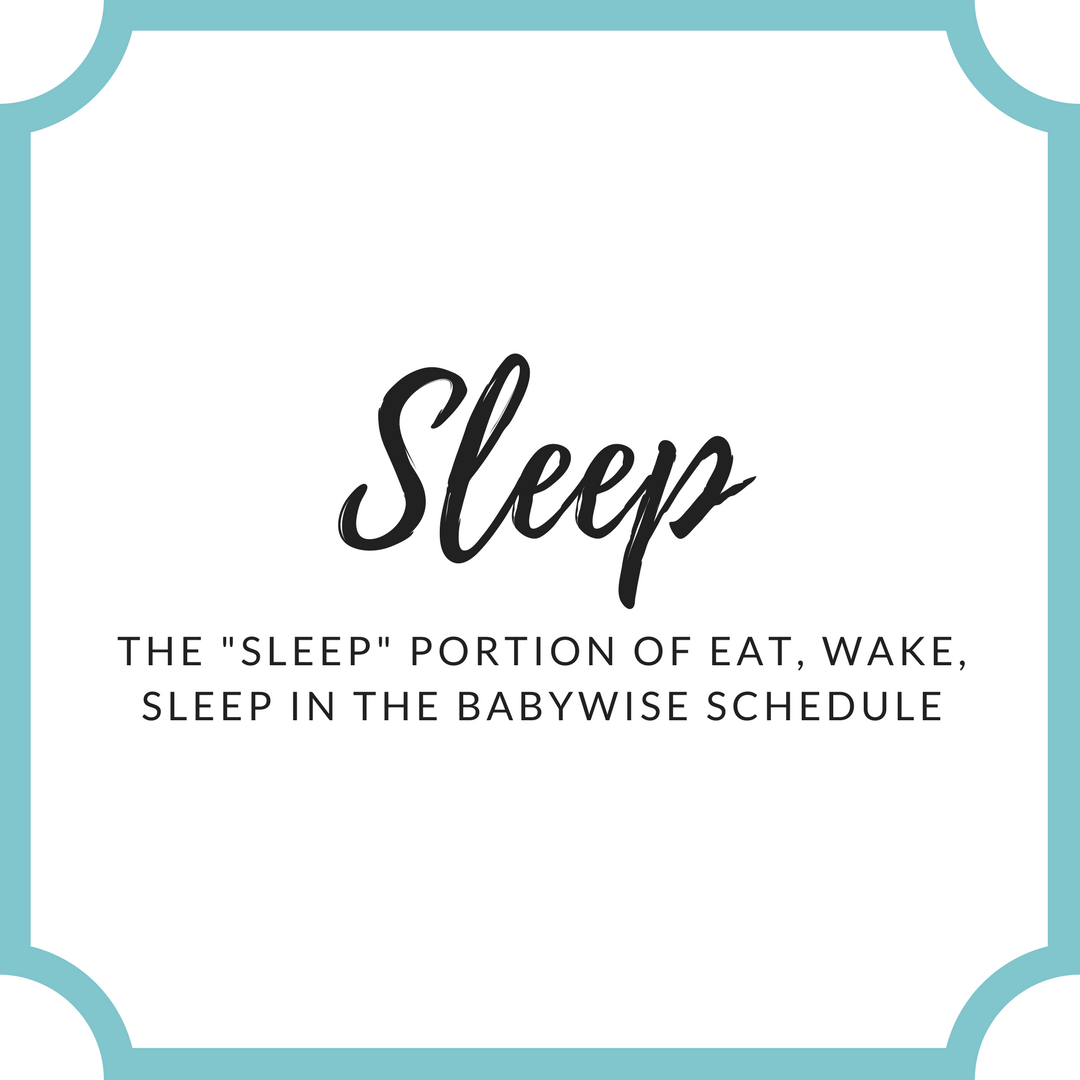 Everything you need to know about the sleep portion of the Babywise schedule | baby sleep | sleeping through the night | babywise | baby naps | #babywise #babysleep