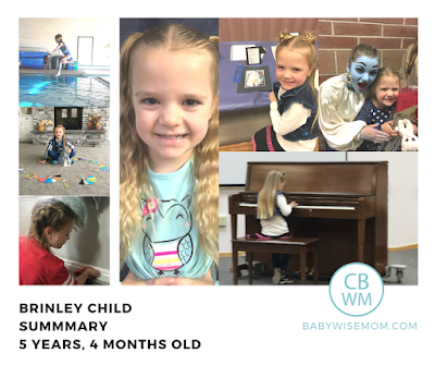 Brinley Child Summary {5 Years 4 Months Old}