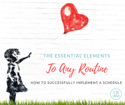 Essential Elements to Any Routine | baby routine | baby schedule | #babyschedule