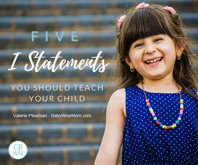 5 "I Statements" To Teach Your Child | Discipline | Affirmation | moral training | #discipline