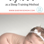 Six rules to follow for using cry it out as your sleep training method | sleep training method | #babysleep #sleeptrainingmethod