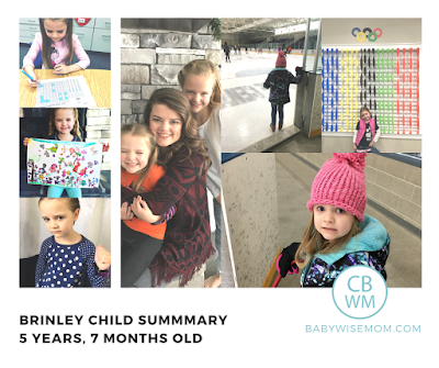 Brinley Child Summary: {5 Years 7 Months Old}