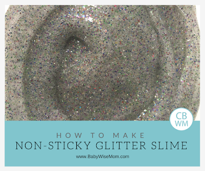 How To Make Glitter Slime That Isn't Sticky. This is great for birthday parties, class activities, or sensory learning activities. 