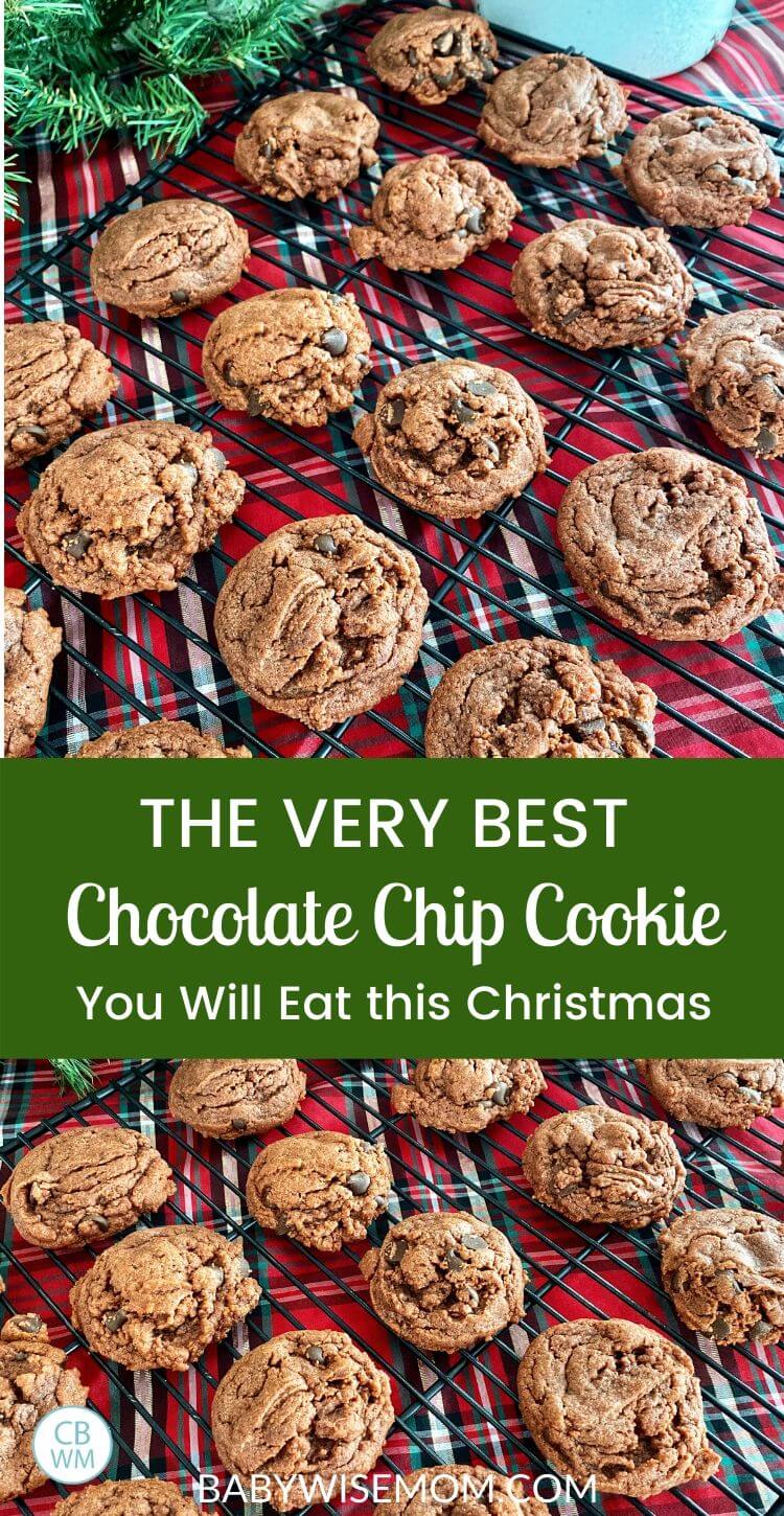 The Very Best Chocolate Chips Cookie Recipe Pinnable Image