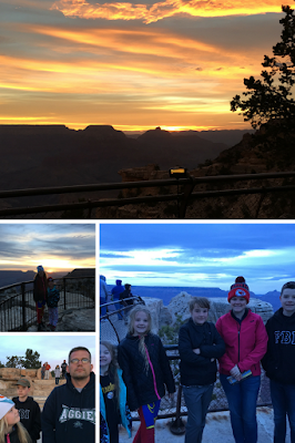 Sunrise at the Grand Canyon Mather Point