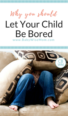 The benefits of boredom for children and why you should let your child be bored. Why being bored is good for your child. 