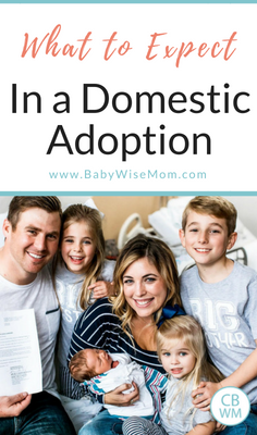 The Steps to Expect in the Process of Domestic Adoption. How to know if adoption is right for you and everything to expect. The Steps to Expect in the Process of Domestic Adoption. How to know if adoption is right for you and everything to expect.