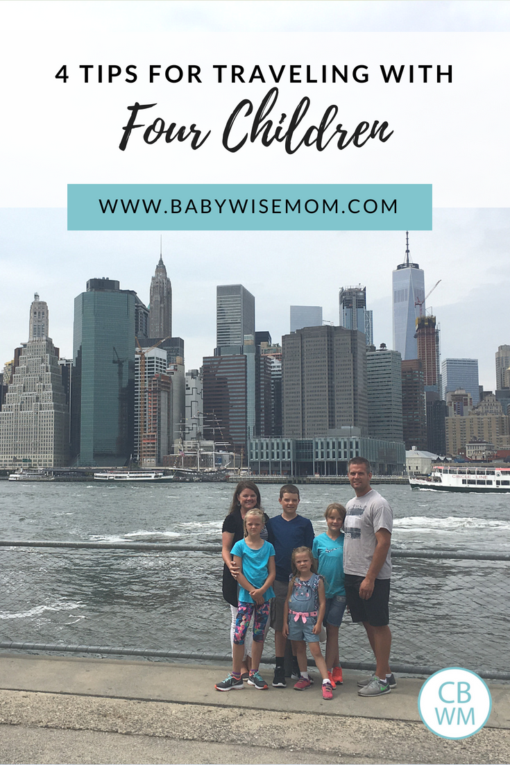 The Best Tips for Traveling with Four Kids. Travel tips for families with toddlers, preschoolers, and children.