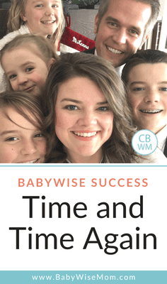 Babywise Success Happens Over and Over Again. Babywise goes beyond baby sleep!