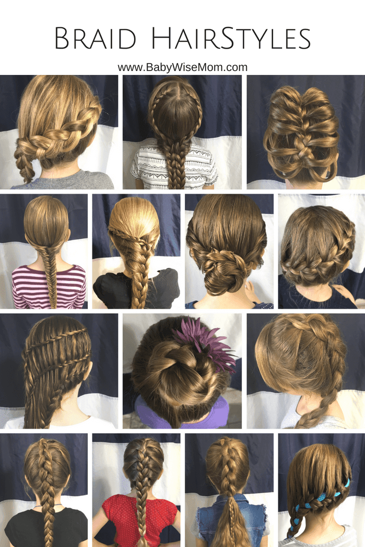 14 Braid Hairstyles for Girls