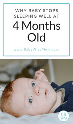 4 month old wonder week
