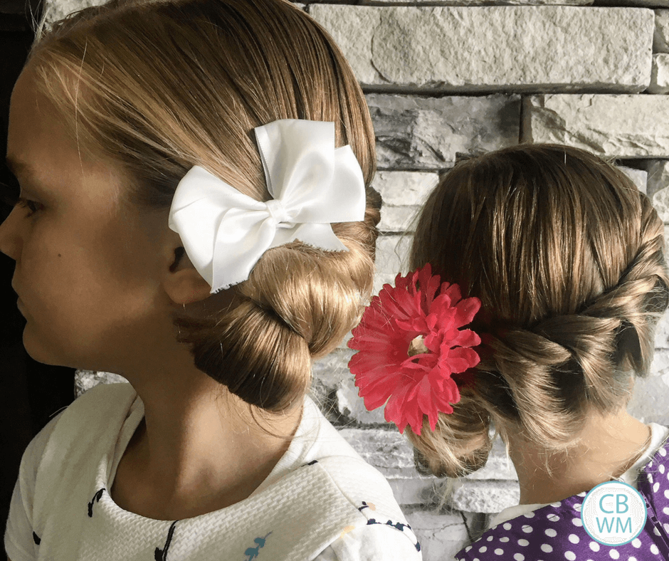 Ideas to do your daughter's hair. Hairstyle ideas and tutorials. Information to doing your own hair as a mom. 