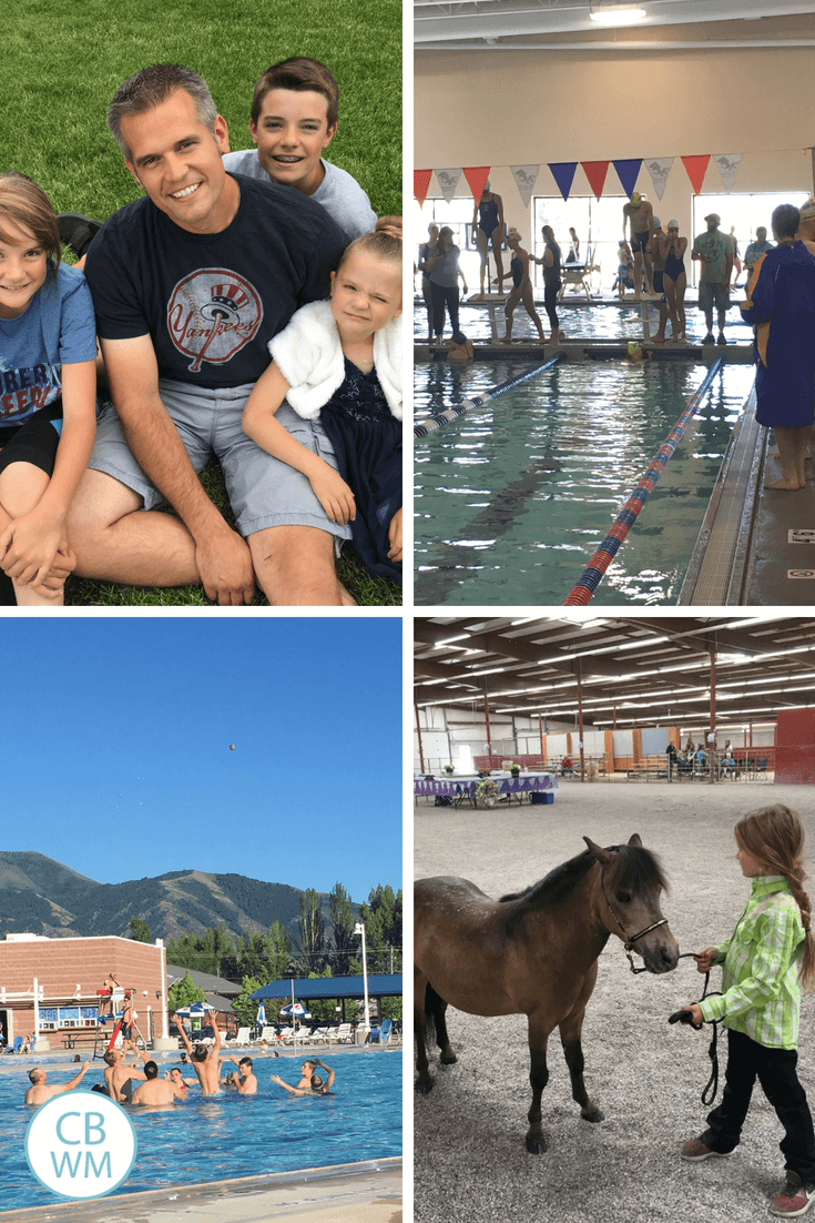 Fathers Day, swim meet, swimming, and horse show