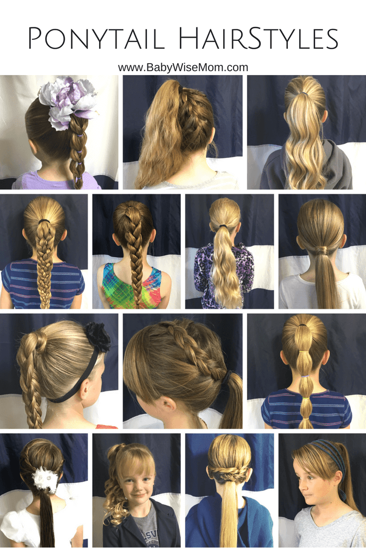 14 Ponytail hairstyles for girls