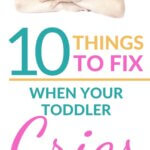 Toddler Cries at Nap Time Pinnable Image