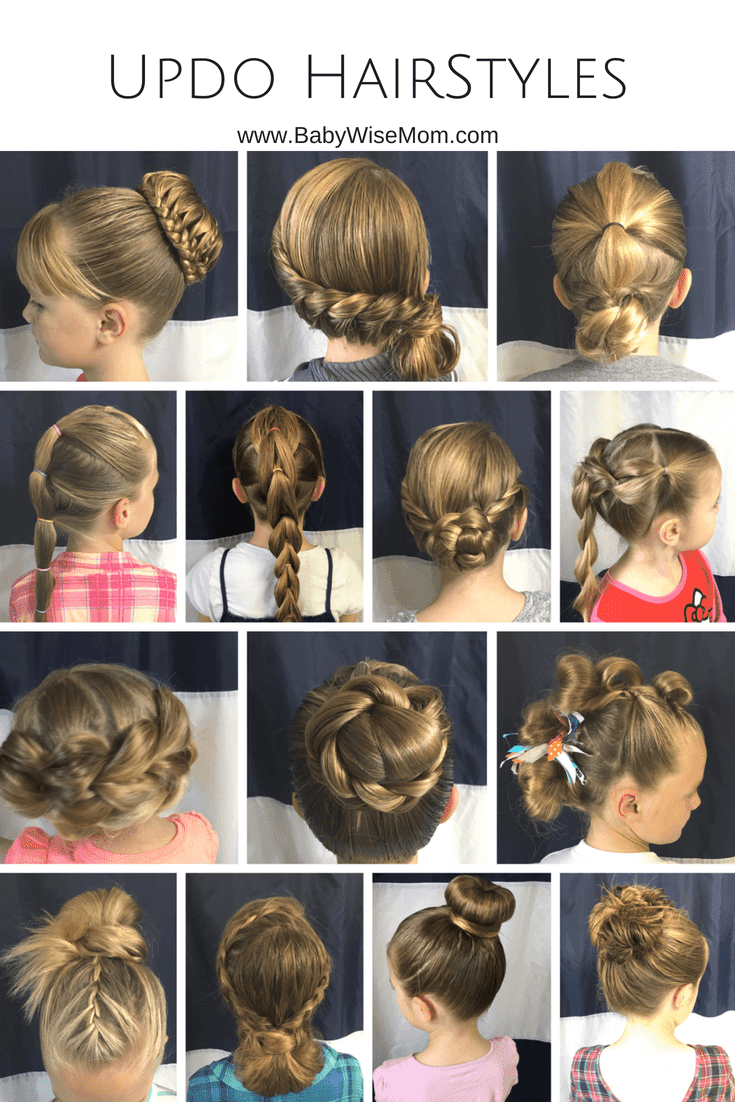 14 Updo Hairstyles for girls