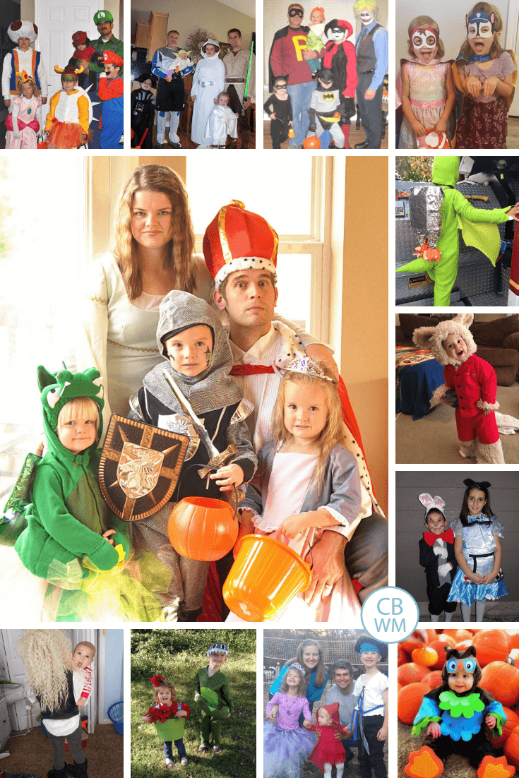 Halloween Costume Ideas for the Whole Family. Over 36 ideas for Halloween costumes. There are costume ideas for kids, costume ideas for siblings, and costume ideas for families. 