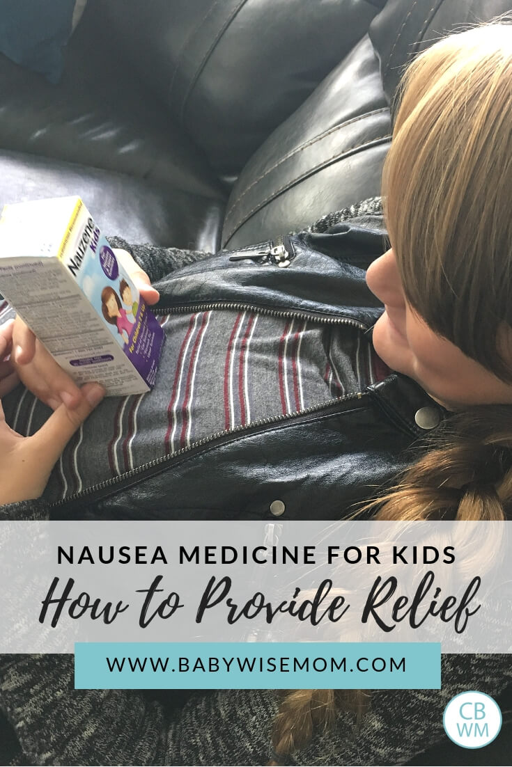 Nausea Medicine for Kids. How to provide relief for upset tummies. Help your child with an upset tummy from motion sickness or upset stomach from sickness with a picture of a sick child