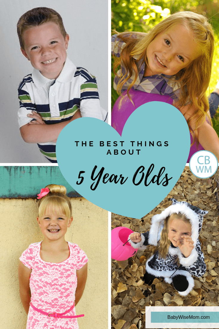 Best Things About Five Year Olds. The ten best things about having a five year old. Things to cherish and savor that year. 