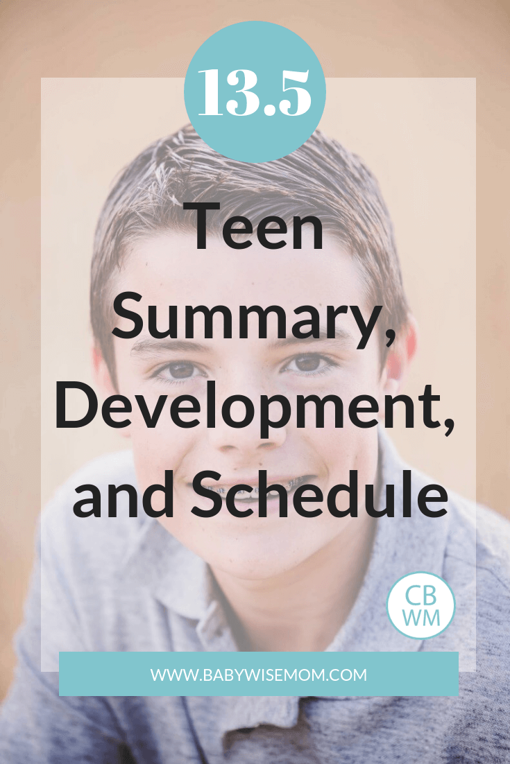 Brayden Teen Summary: 13.5 Years Old. Teen summary, development, and schedule information.
