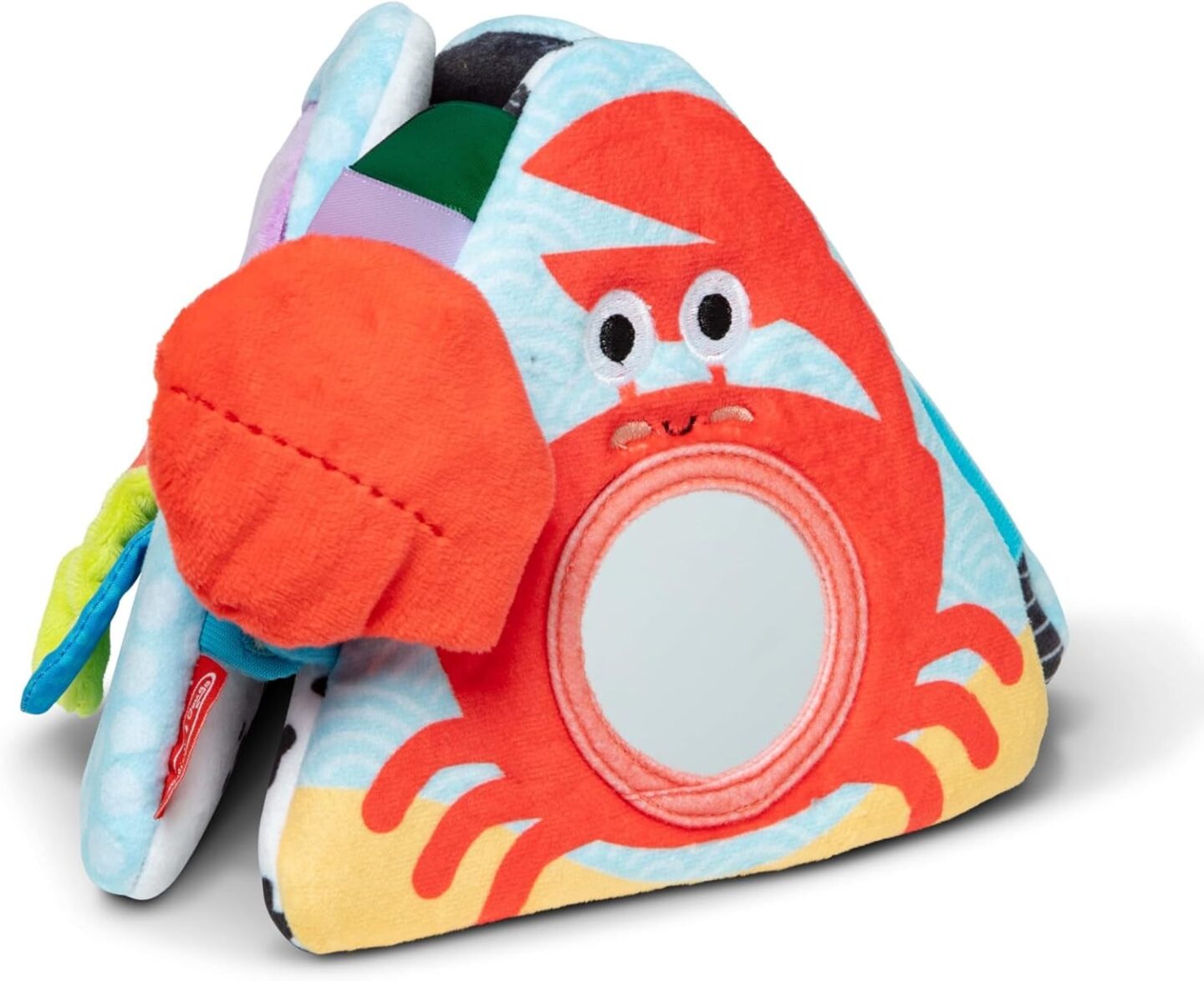 Melissa & Doug Ocean Tummy Time Triangle Baby Toy