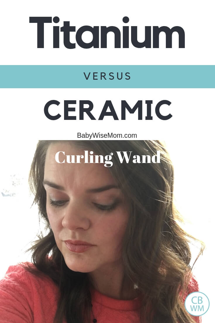 L'ANGE Curling Iron: Titanium vs. Ceramic. Learn the difference between titanium and ceramic curling wands. Video included!