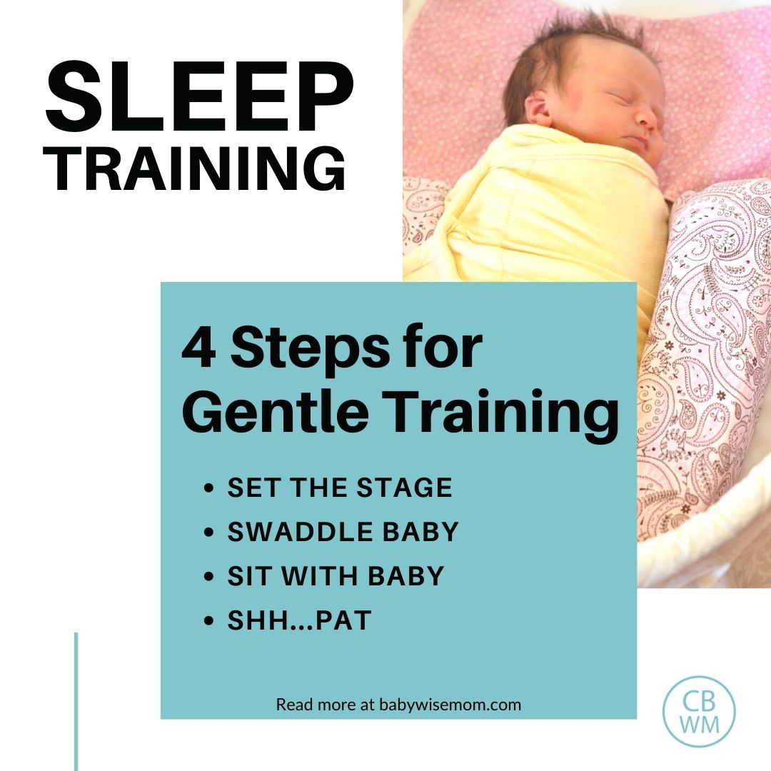 4 S's Sleep training steps