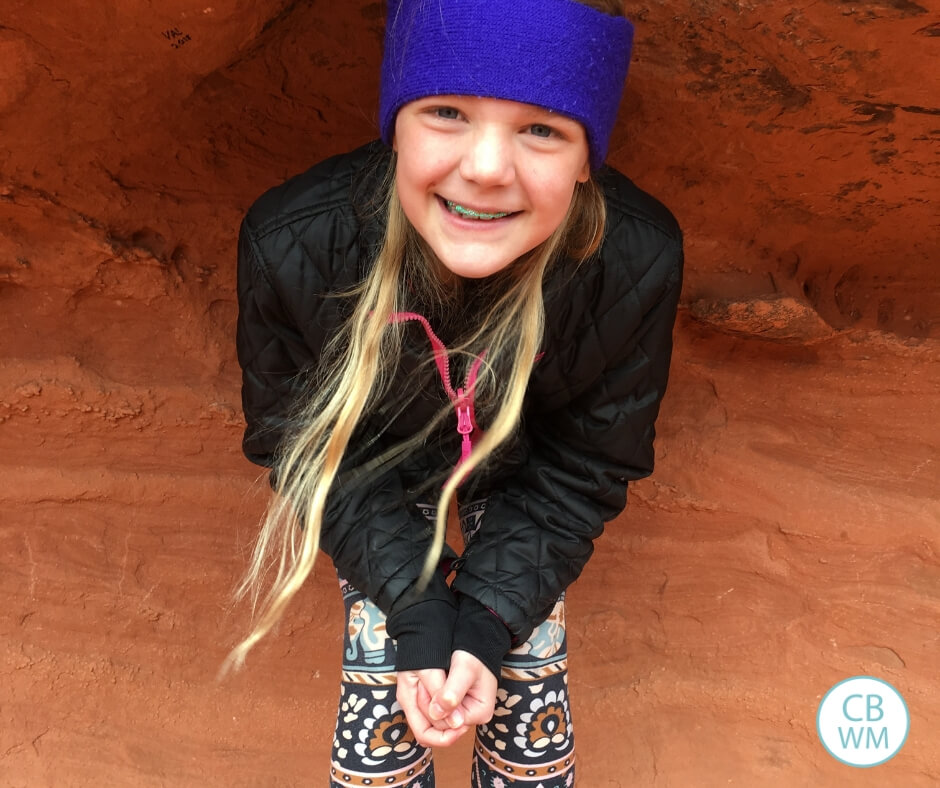 10 year old McKenna in St. George, Utah