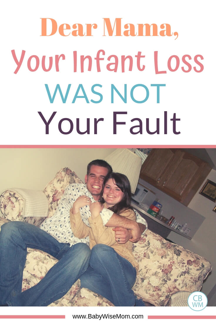 Dear Mama, Your infant loss was not your fault. Please read for comfort knowing your infant loss was not your fault. You need to hear these words so you can heal and focus on feeling the pain you should. A newly married couple pregnant