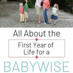 A photo of a family with text