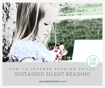How To Improve Reading Skills Through Sustained Silent Reading. Great for preventing summer setback.