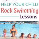 How to help your child rock swimming lessons with a picture of children in a pool