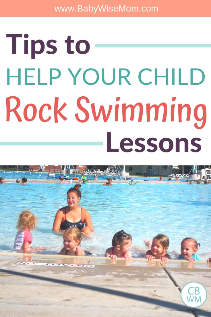 How to help your child rock swimming lessons with a picture of children in a pool