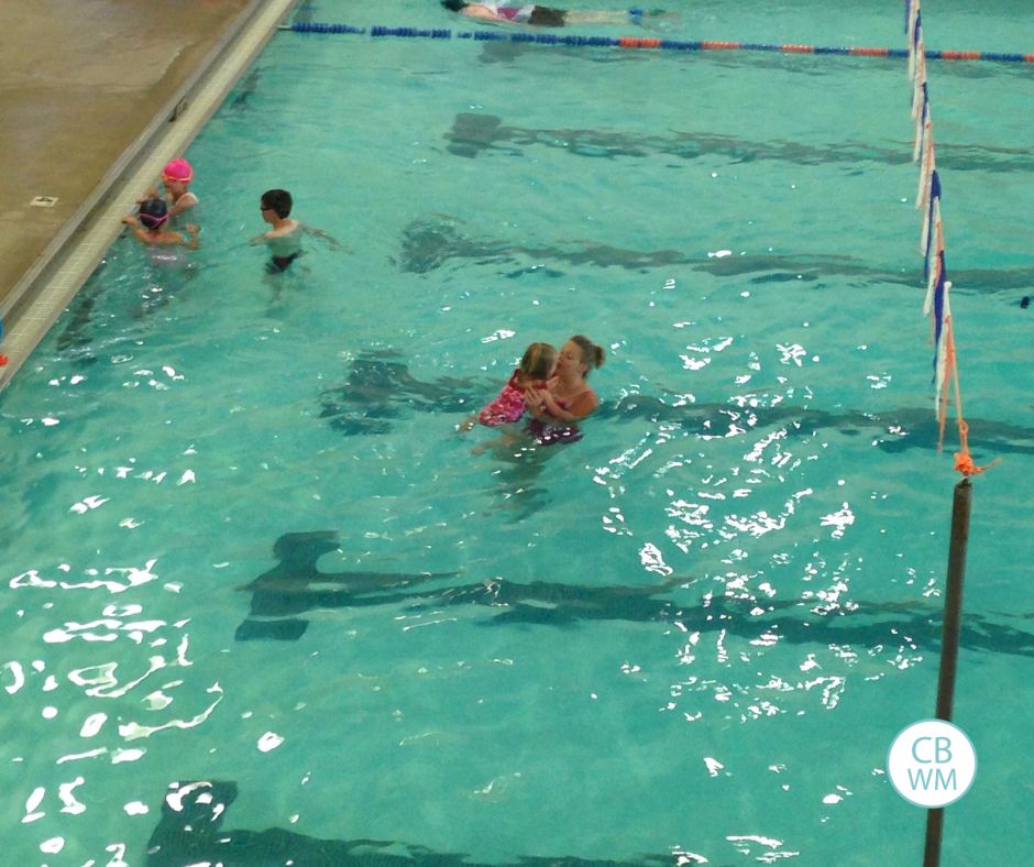 Brinley upset at swim lessons