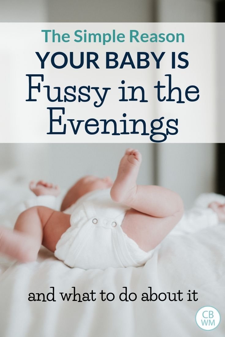 Fussy evenings sales newborn