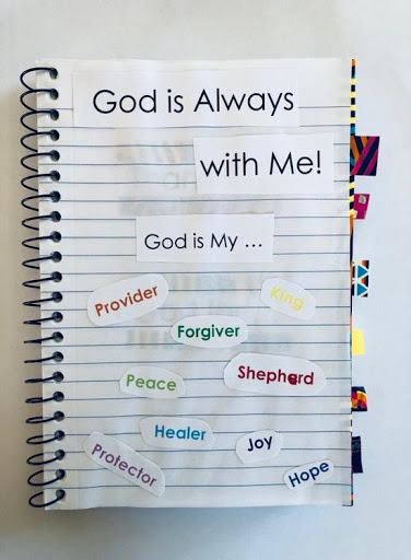 Prayer journal sample