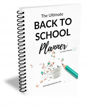 Back to School eBook Planner