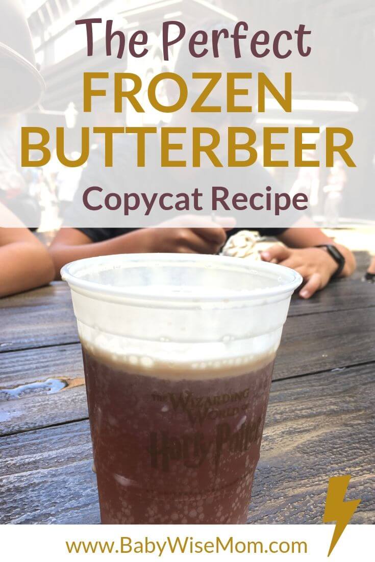The perfect frozen butterbeer copycat recipe Pinnable image