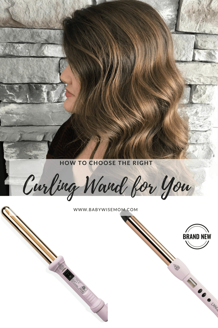 How to Choose the right Curling wand for you pinnable image