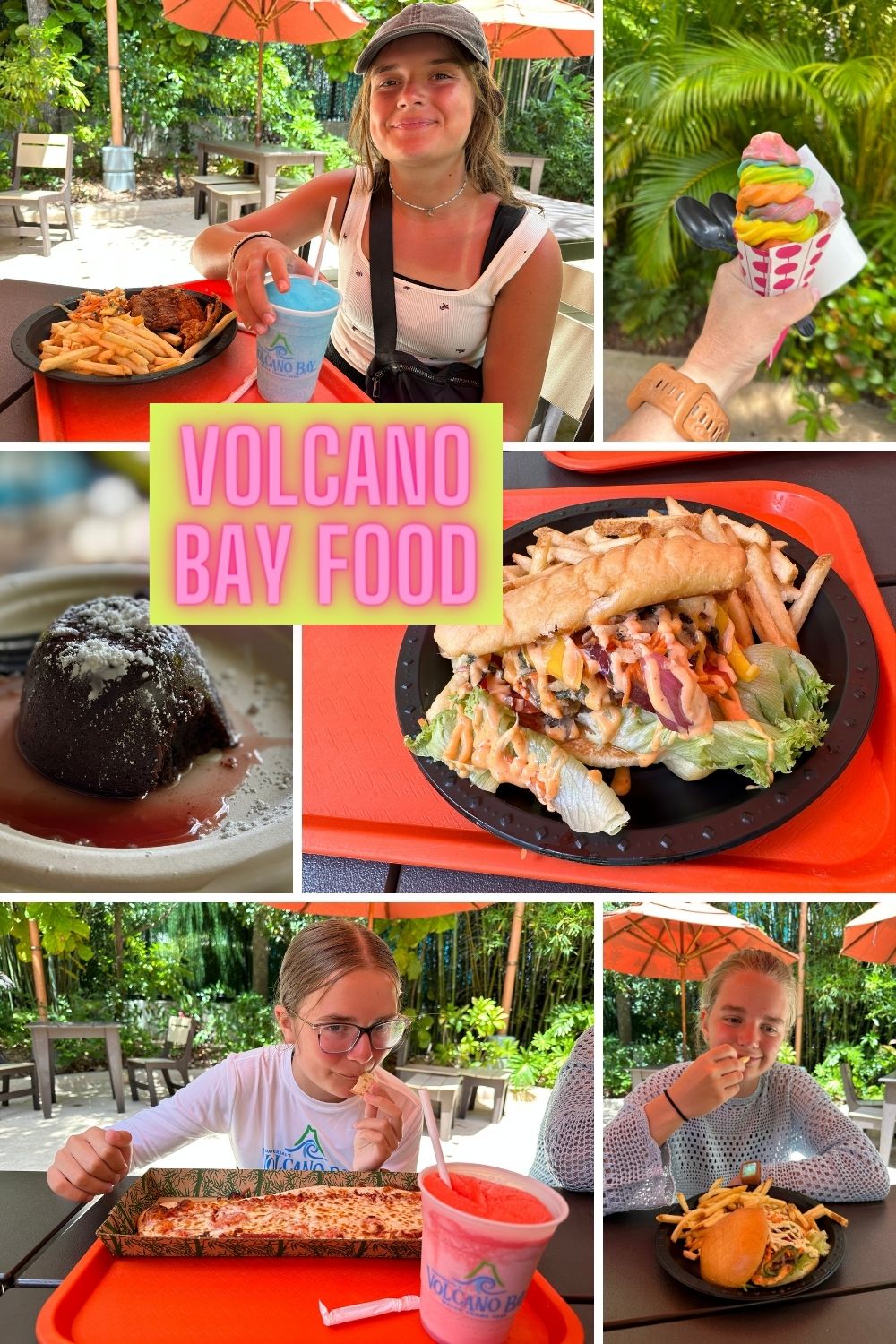 Volcano Bay Food images