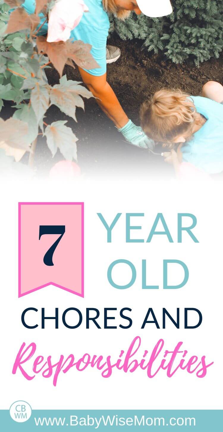 A Complete List of Chores Your 7 Year Old Can Do Babywise Mom