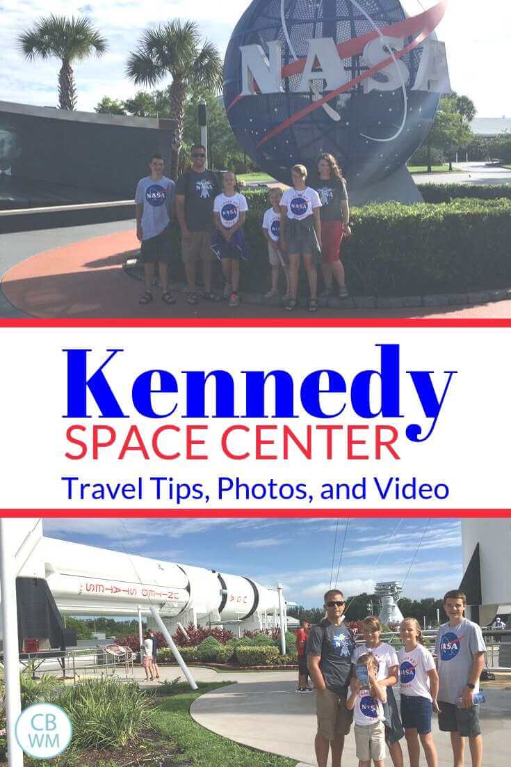 Kennedy Space Center Travel Tips Pinnable Image