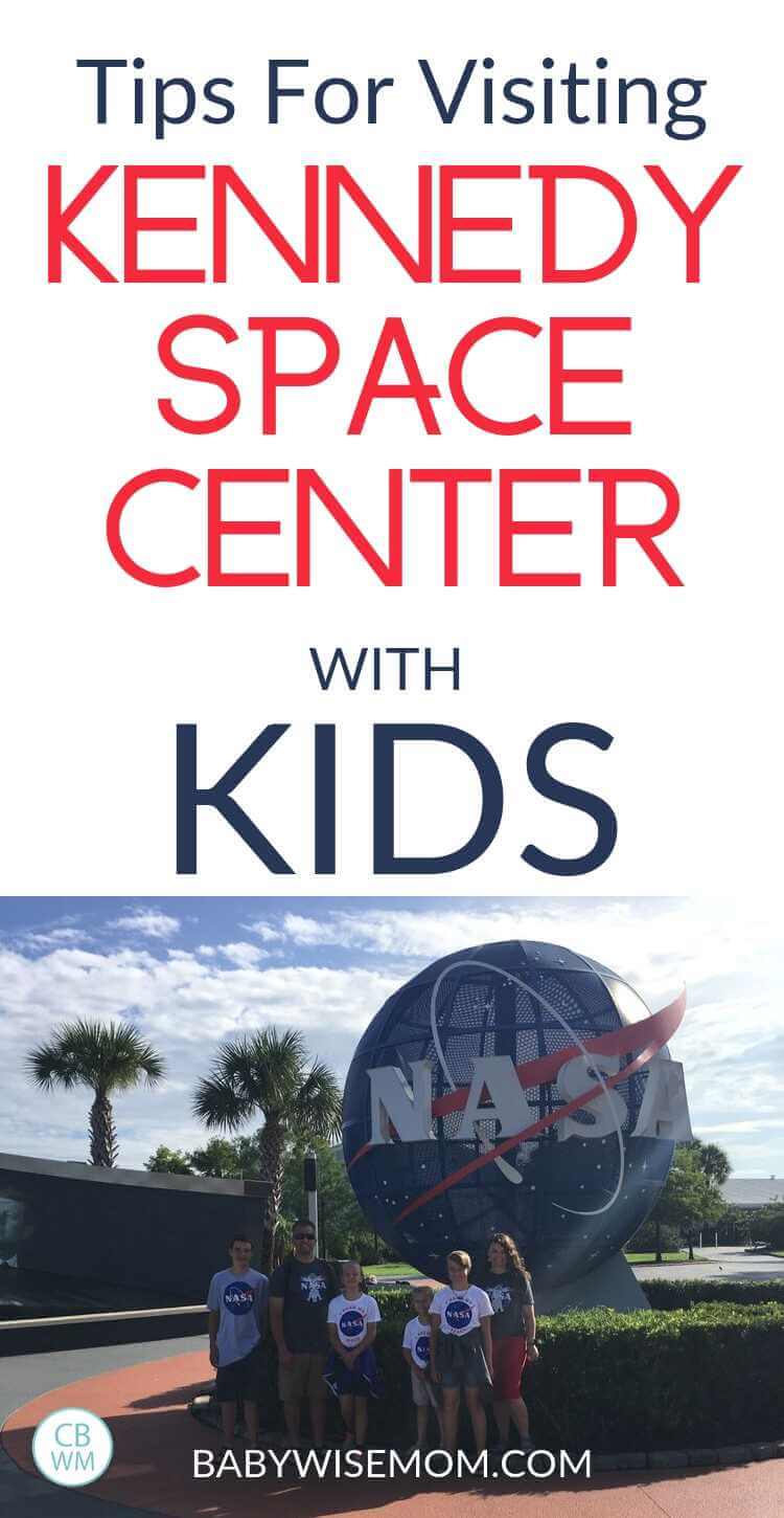 Kennedy Space Center with Kids Pinnable Image