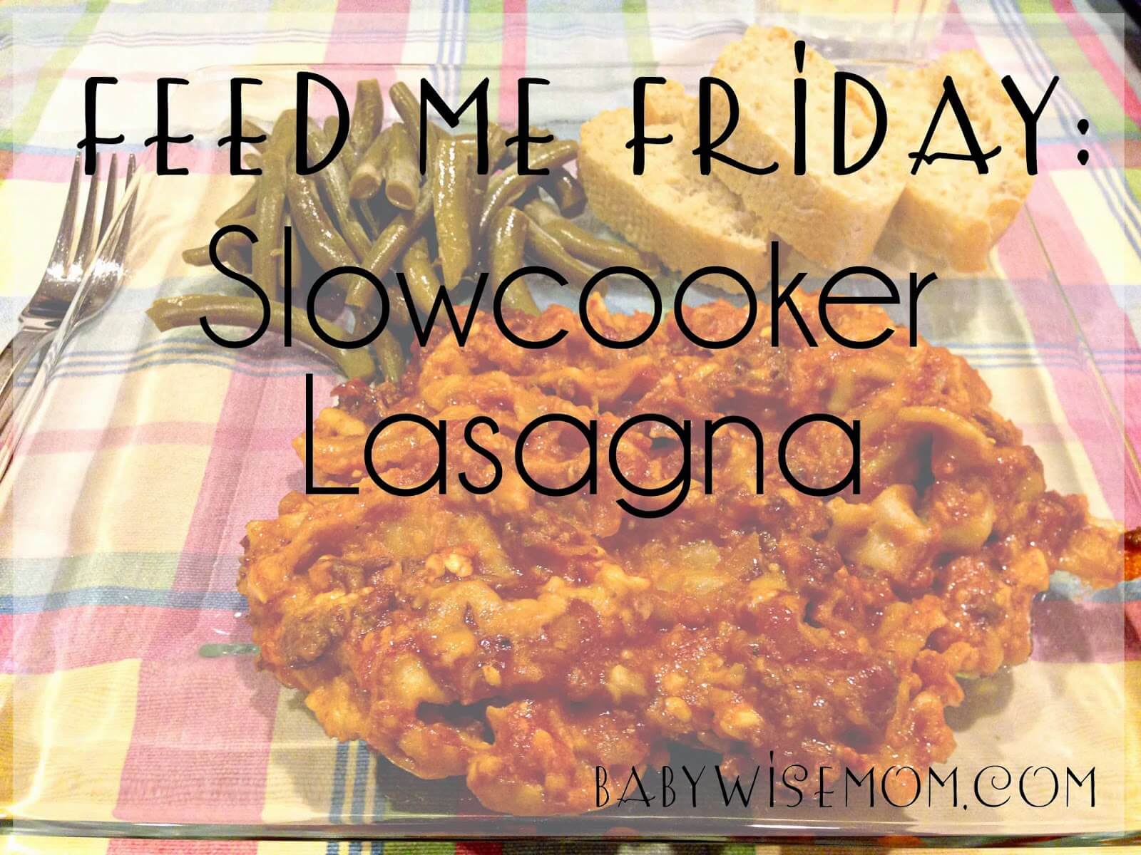  Slowcooker Lasagna