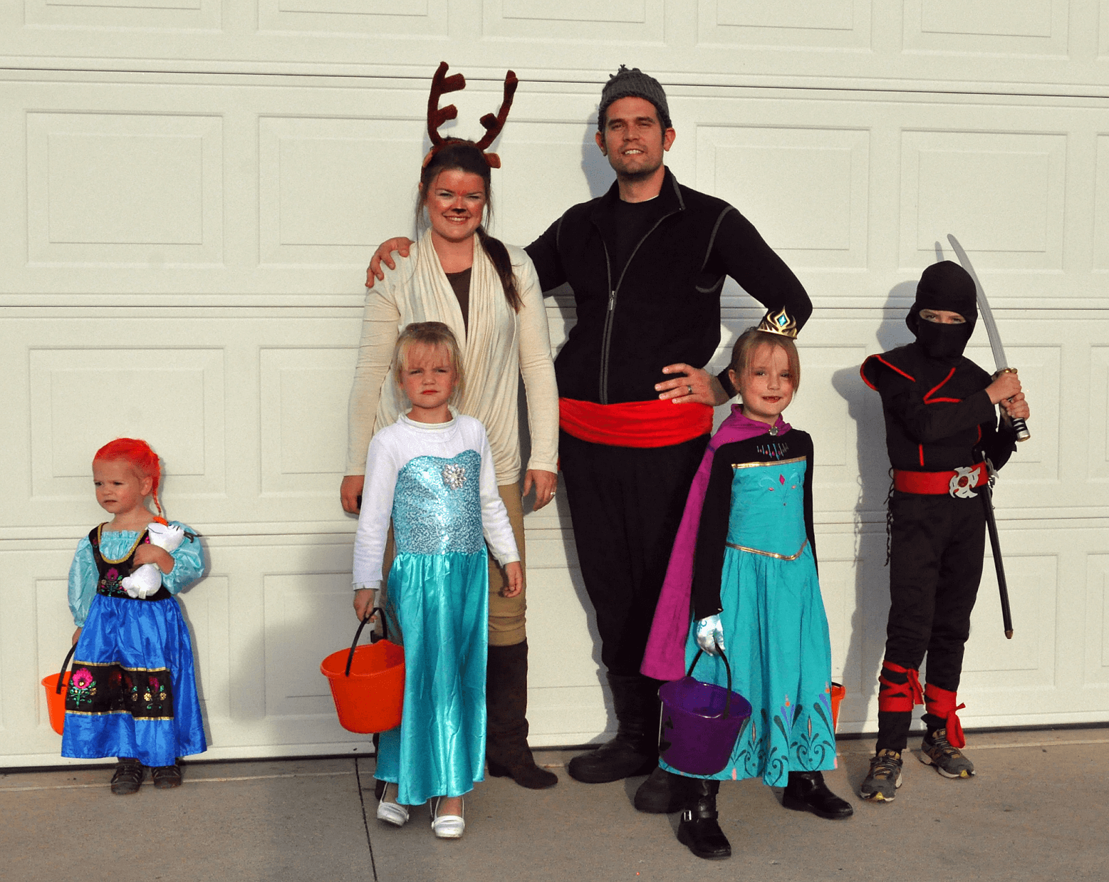 Frozen Theme family costume