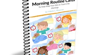 Morning Routine Cards Cover by Valerie Plowman