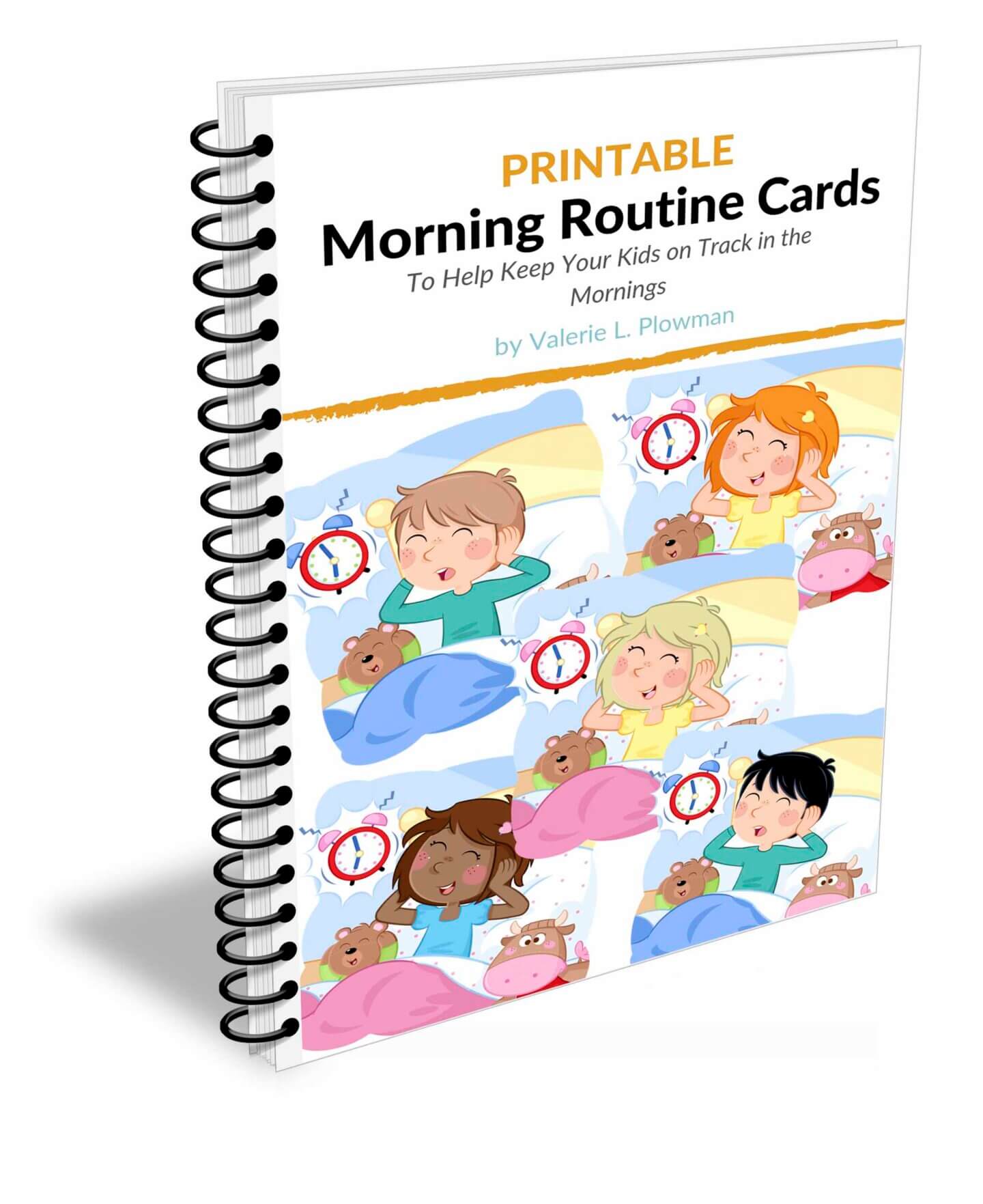 Printable Morning Routine Cards by Valerie Plowman